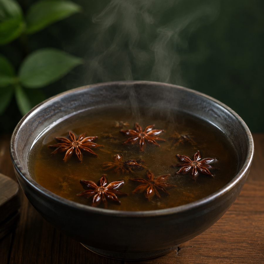Star anise broth