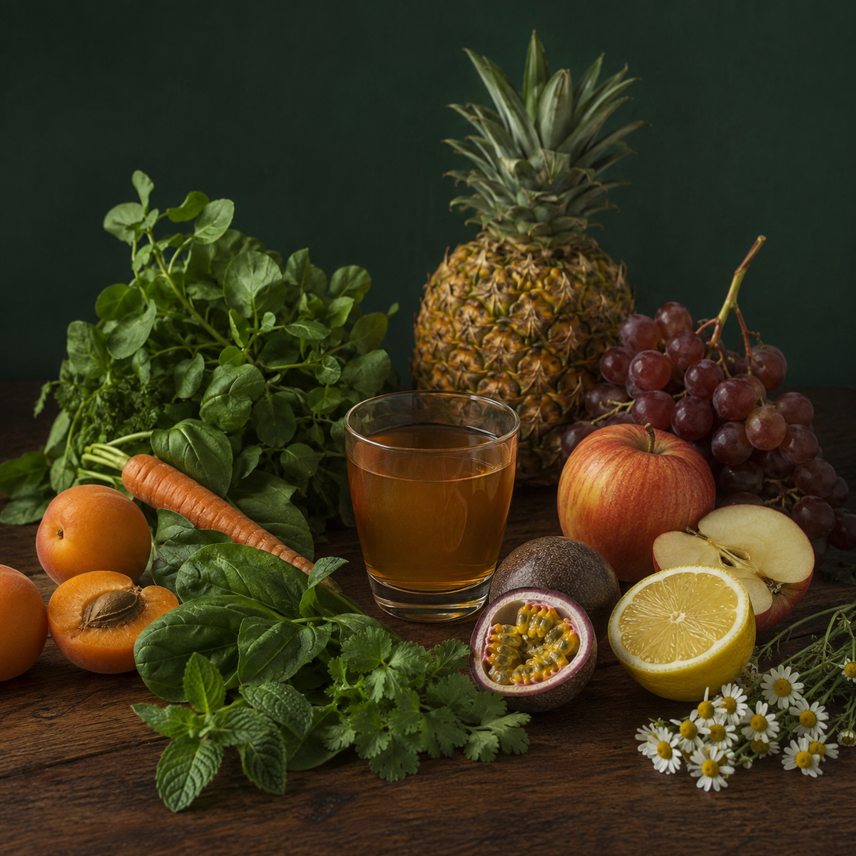 Floradix Kindervital fruit and herb ingredients