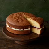 Victoria sponge made with self raising flour