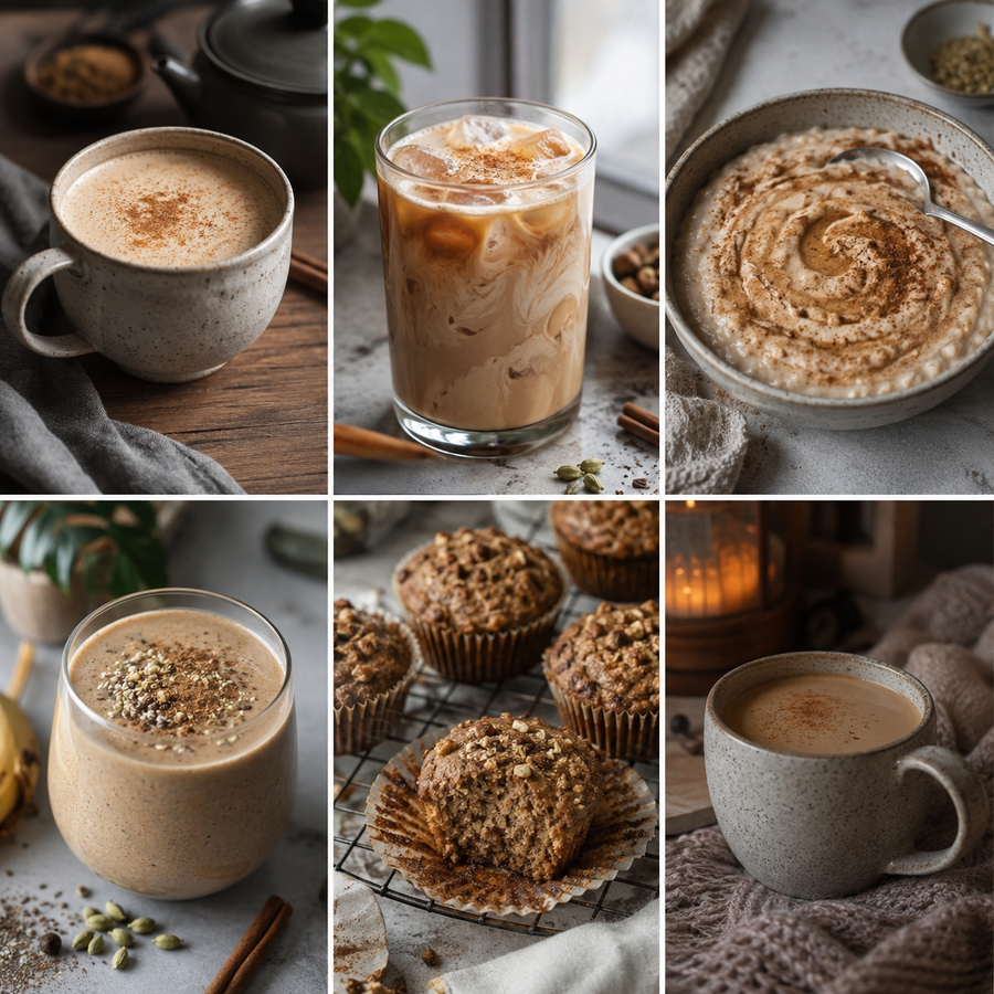 Six ways to enjoy reishi chai