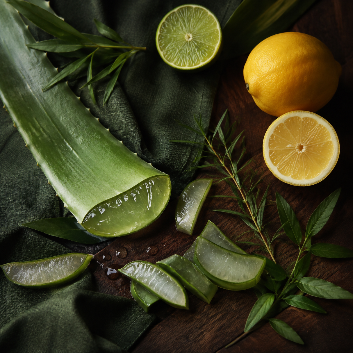 Aloe vera and citrus botanical ingredients