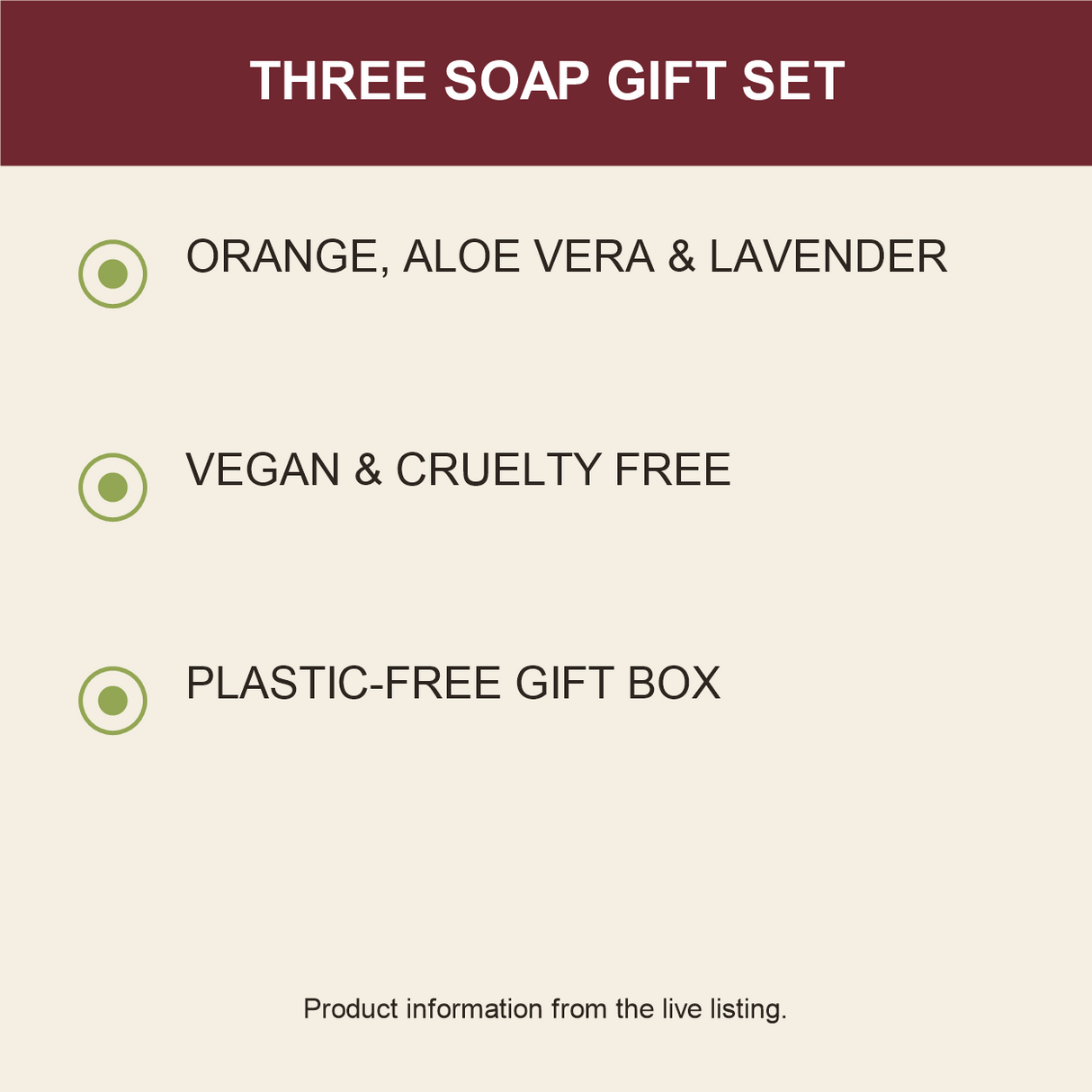 Faith in Nature soap gift set benefits