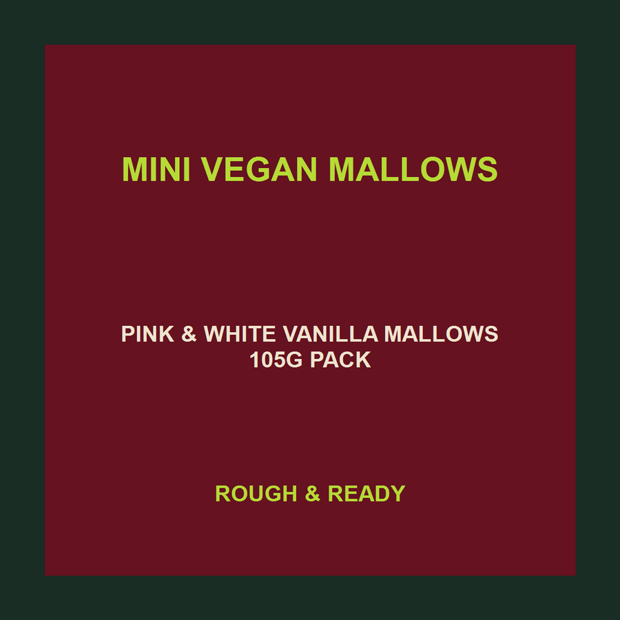 Free From Fellows mini vegan mallows product facts