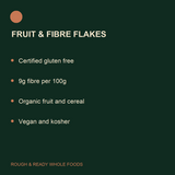 Fruit and fibre flakes product facts