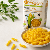 Freee Organic Gluten Free Maize & Rice Fusilli 400g with fusilli pasta