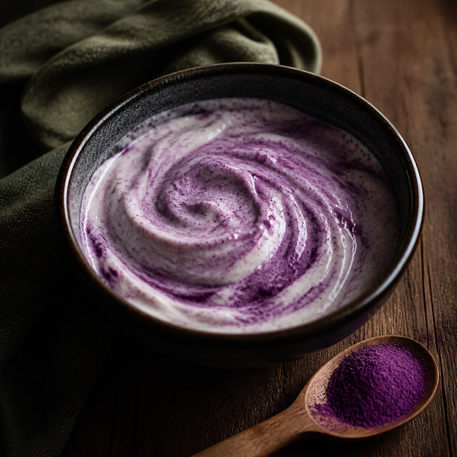 Freeze Dried Blueberry Powder — serving suggestion
