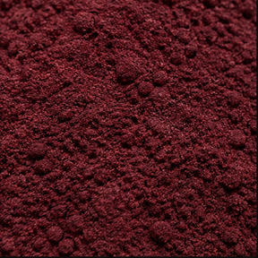 Freeze dried cherry powder close-up