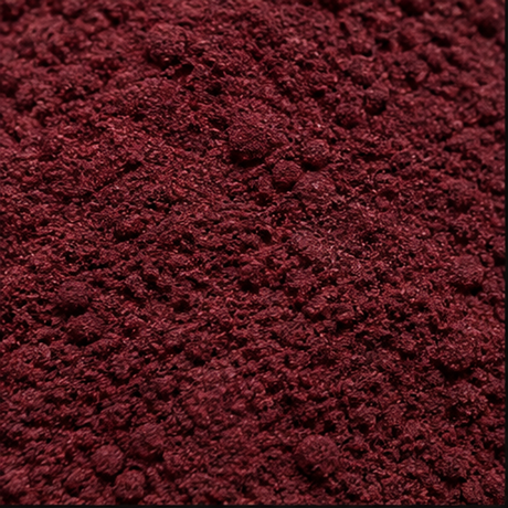 Freeze dried cherry powder close-up