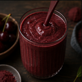 Cherry powder smoothie