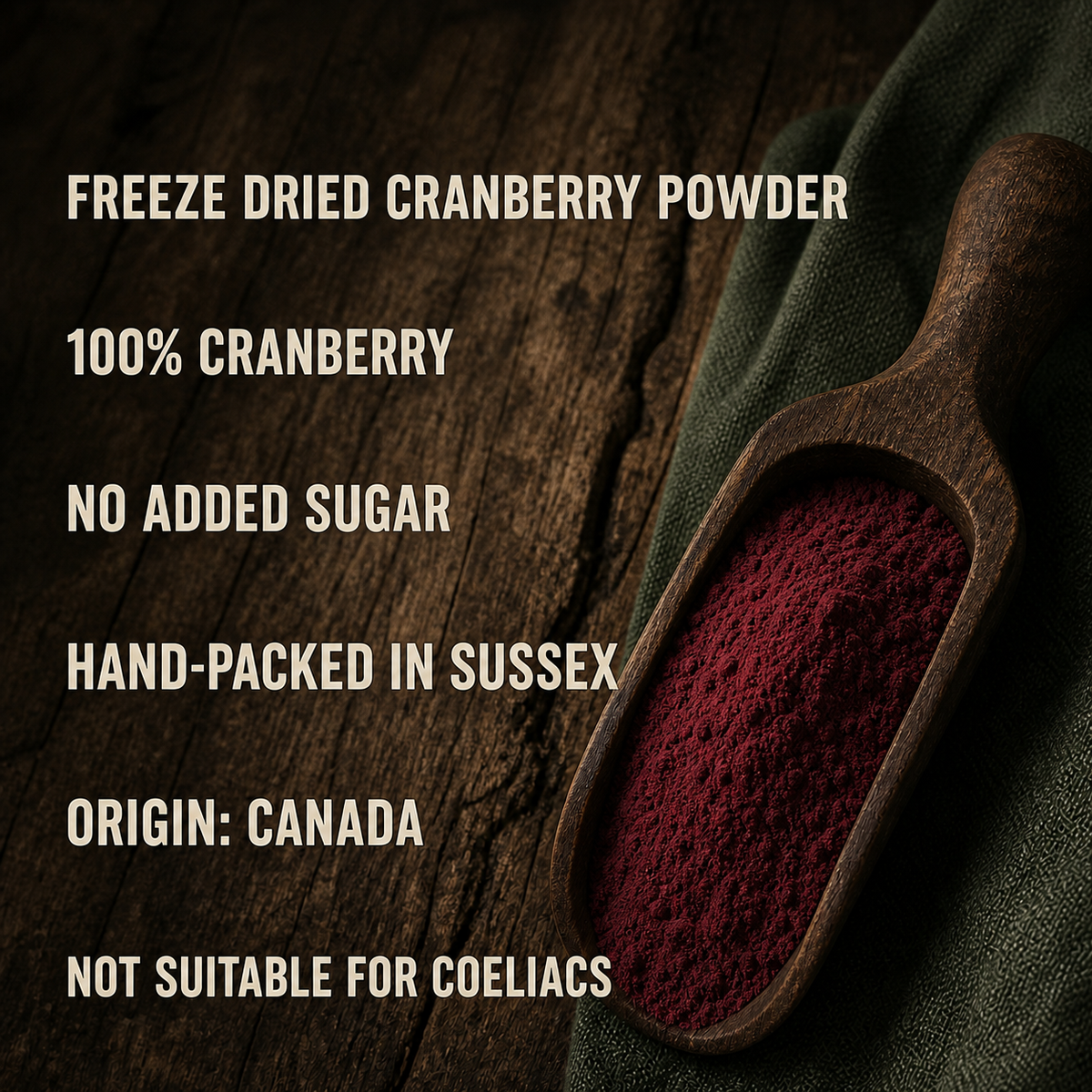 Freeze Dried Cranberry Powder — benefits