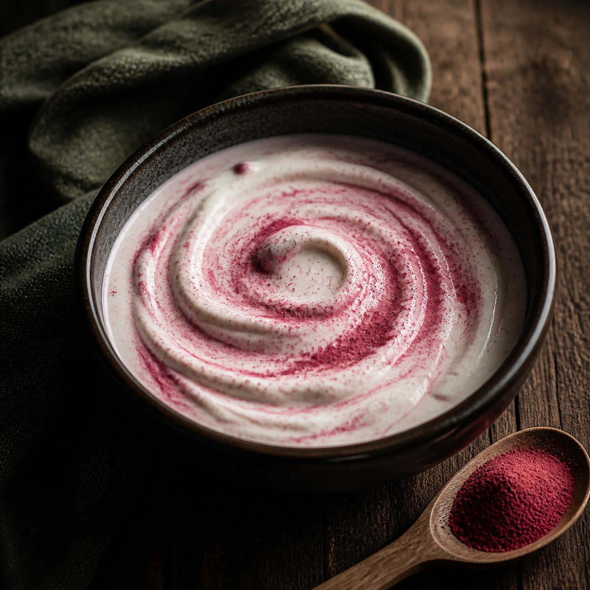 Freeze Dried Cranberry Powder — serving suggestion