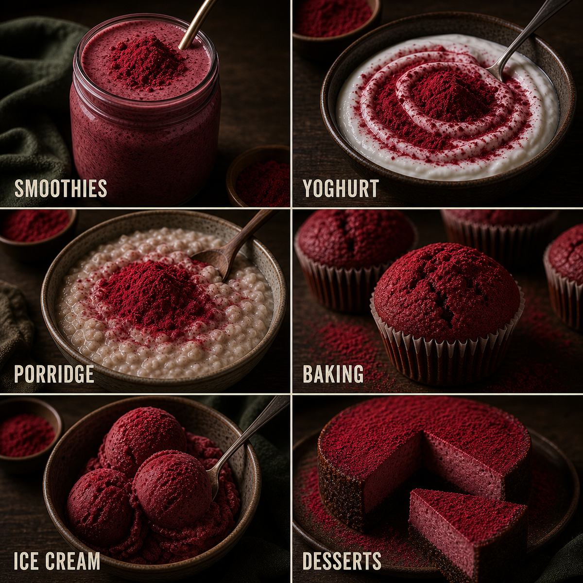 Freeze Dried Cranberry Powder — ways to enjoy