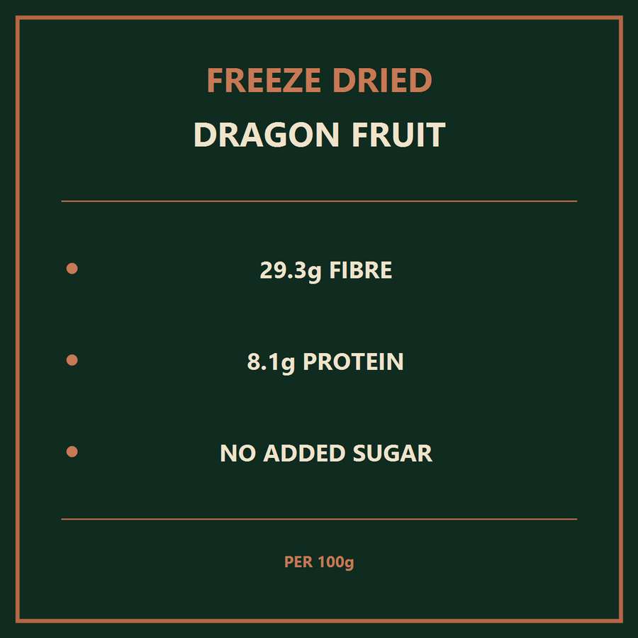 Freeze Dried Dragon Fruit Chunks — benefits