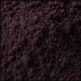 Freeze dried elderberry powder close-up