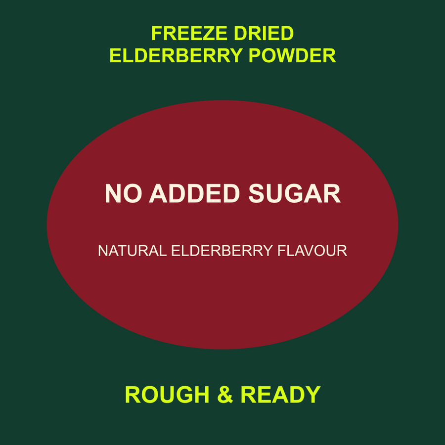 Freeze dried elderberry powder benefits