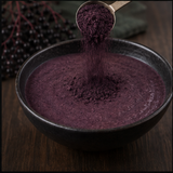 Elderberry powder preparation
