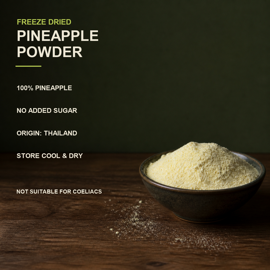 Freeze-dried pineapple powder product facts