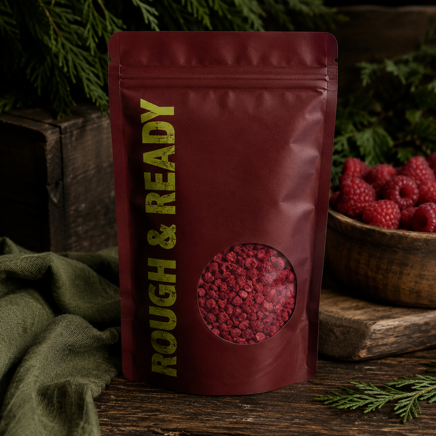 Freeze Dried Raspberry Nibs — packaging