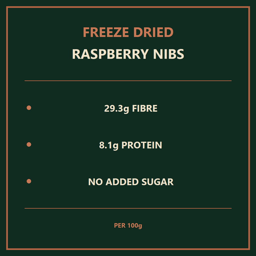 Freeze Dried Raspberry Nibs — benefits
