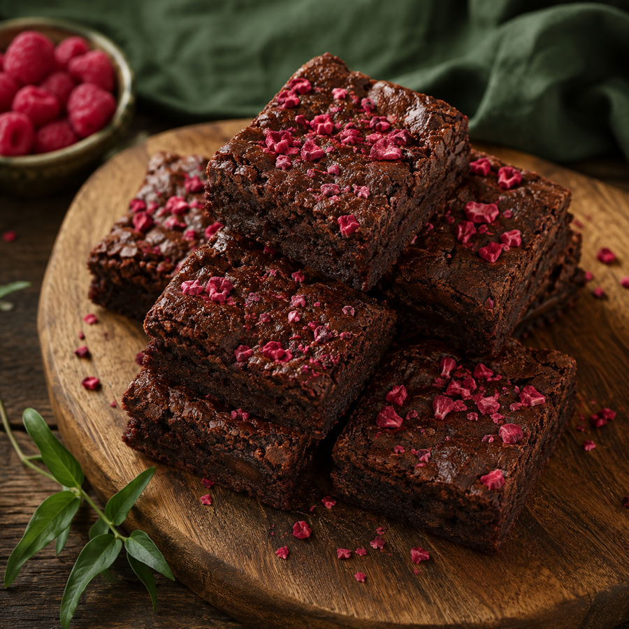 Freeze Dried Raspberry Nibs — recipe idea
