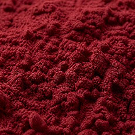 Freeze Dried Raspberry Powder — macro hero
