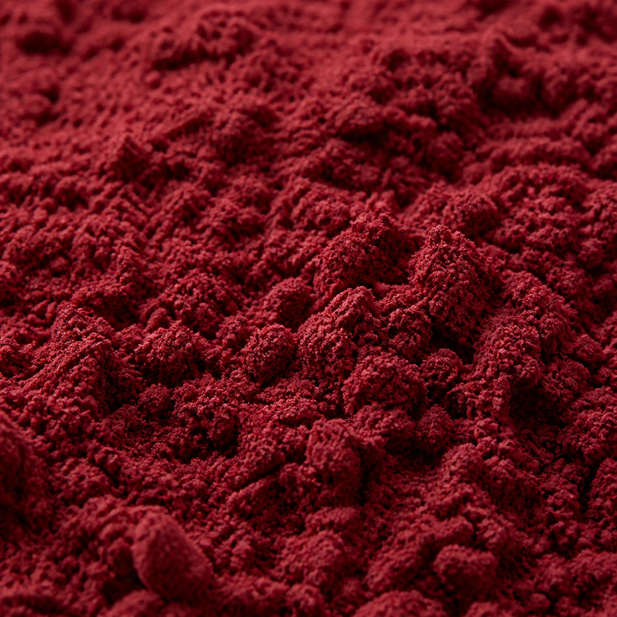Freeze Dried Raspberry Powder — macro hero