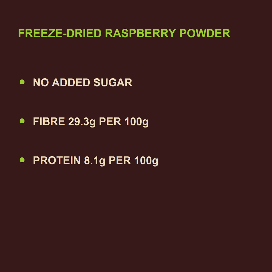 Freeze Dried Raspberry Powder — benefits
