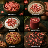 Six ways to enjoy Freeze Dried Sliced Strawberries
