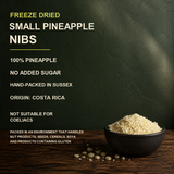 Freeze-dried small pineapple nibs product facts and allergen information