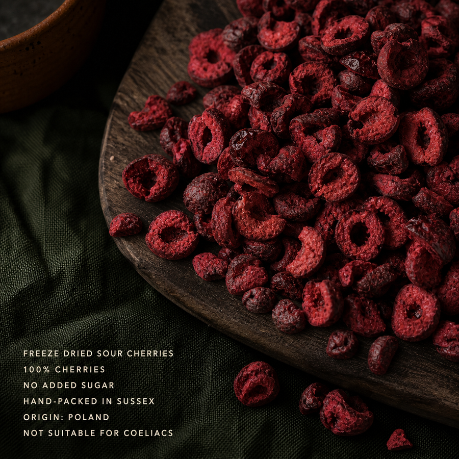 Freeze Dried Sour Sliced Cherries product facts