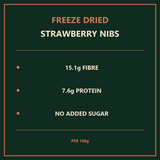 Freeze Dried Strawberry Nibs — benefits