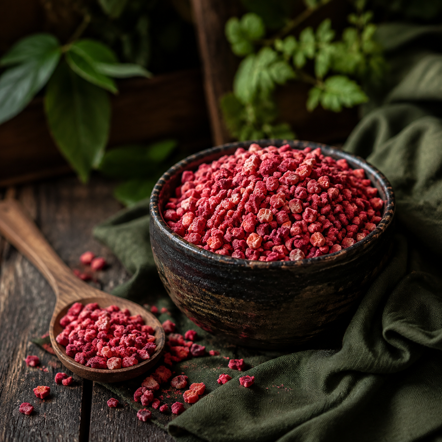 Freeze Dried Strawberry Nibs — natural serving