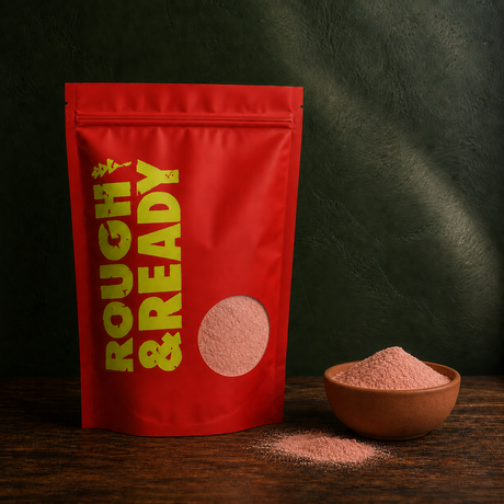 Rough & Ready Freeze Dried Strawberry Powder pouch