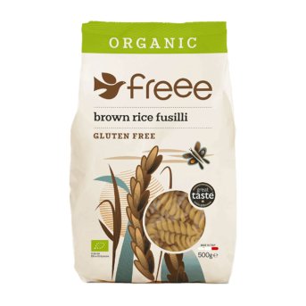 Freee Gluten Free Organic Brown Rice Fusilli