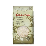 Authentic Infinity Organic Ground Almonds pack
