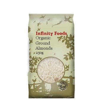 Authentic Infinity Organic Ground Almonds pack