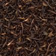 Hampstead Organic Darjeeling black tea leaves close-up