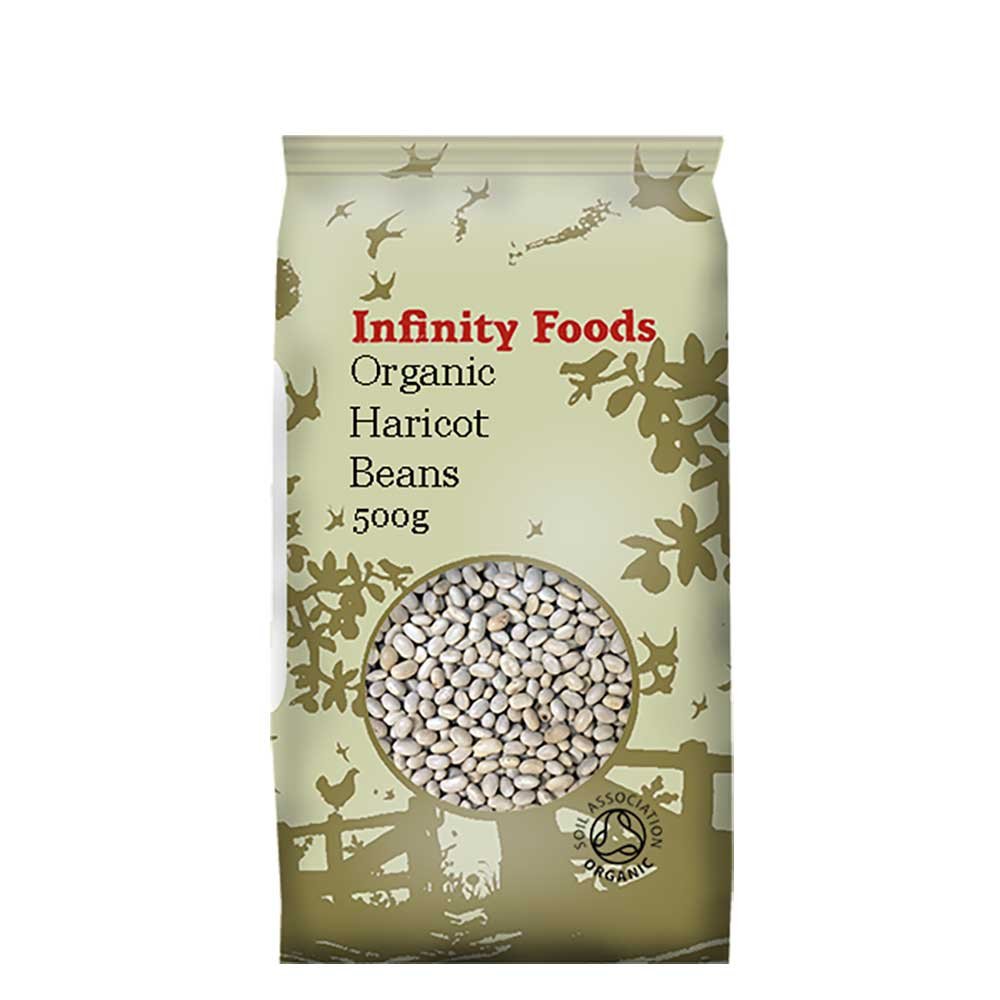 Infinity Foods Organic Haricot Beans -