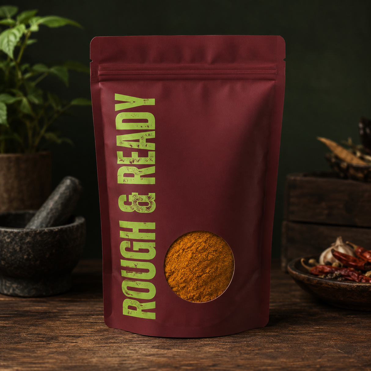 Hot Curry Powder Rough & Ready pouch