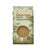 Infinity Foods  Bulk Organic Golden Linseed (Flaxseed)