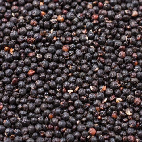 Infinity Foods Bulk Organic Black Quinoa Grain — ingredient-only macro hero