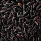 Infinity Foods Bulk Organic Black Rice extreme close-up