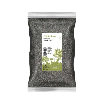 Infinity Foods Organic Black Rice bulk pack