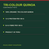 Infinity Foods Bulk Organic Tri-Colour Quinoa — factual product benefits