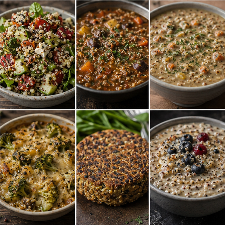 Infinity Foods Bulk Organic Tri-Colour Quinoa — six ways to use