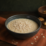 Organic Brown Rice Flakes porridge serving