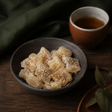 Organic Crystallised Ginger serving suggestion