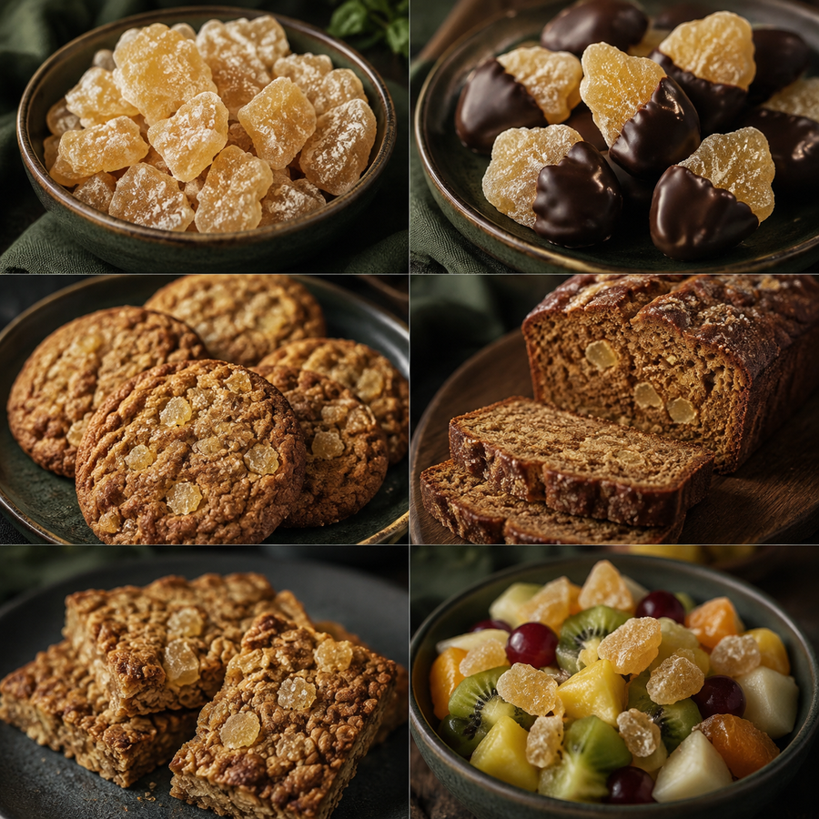 Six ways to enjoy Organic Crystallised Ginger