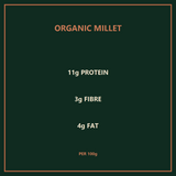 infinity foods bulk organic millet — nutrition benefits