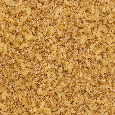 Extreme close-up of Infinity Foods Organic Bulghur Wheat
